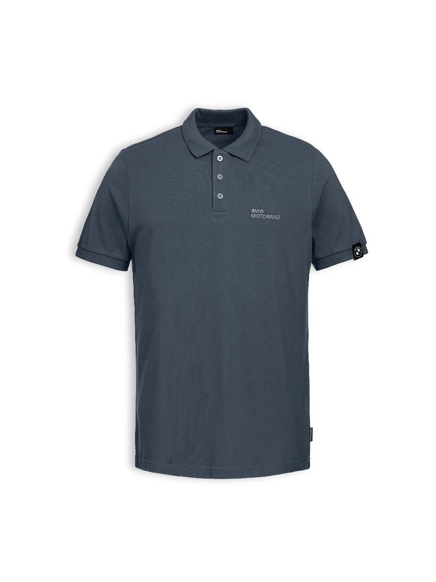 BMW Motorrad Poloshirt Herren dunkelblau