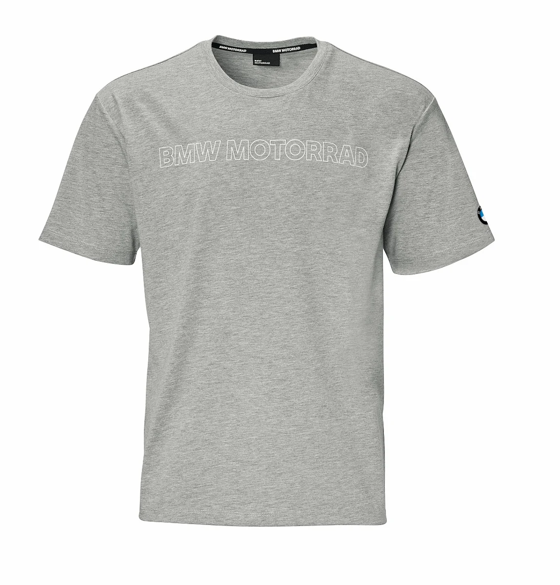 BMW Motorrad T-Shirt Motorrad Schriftzug Herren grau