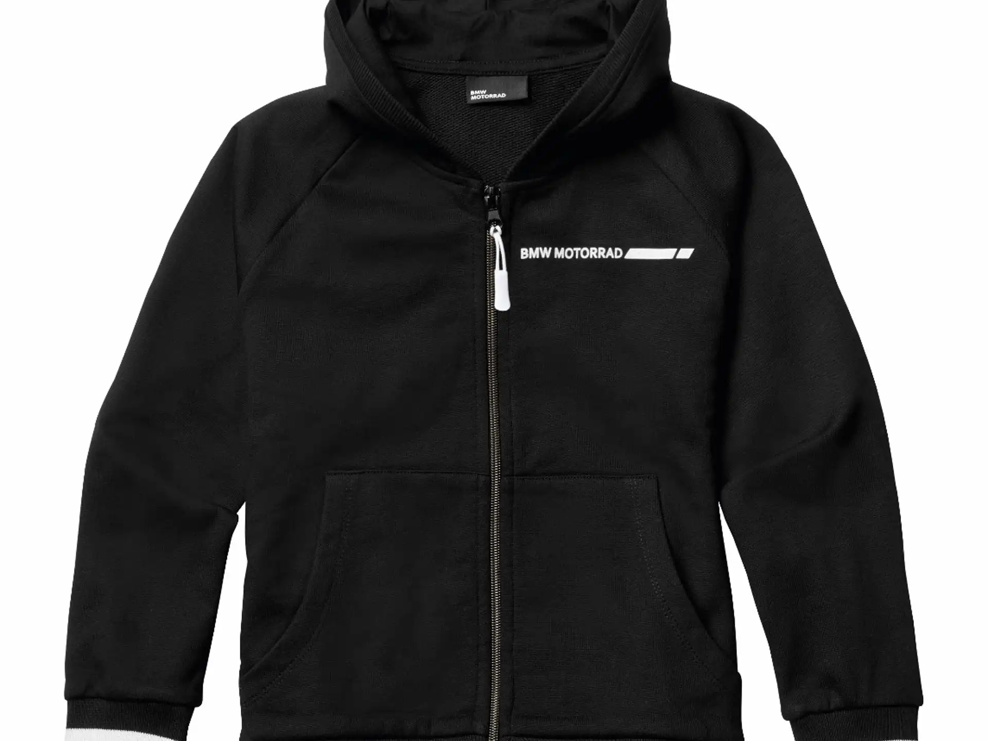 BMW Motorrad Zip-Hoodie Kinder schwarz