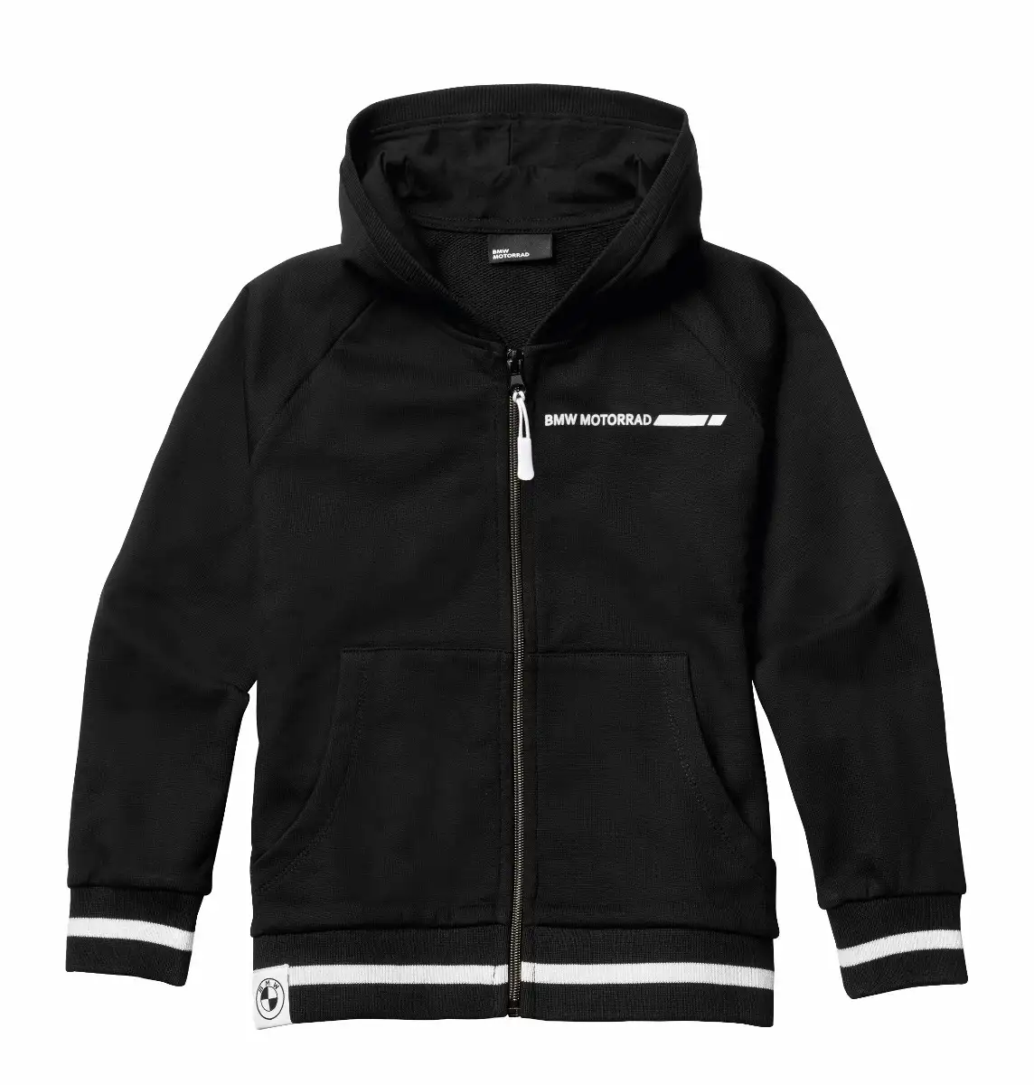 BMW Motorrad Zip-Hoodie Kinder schwarz