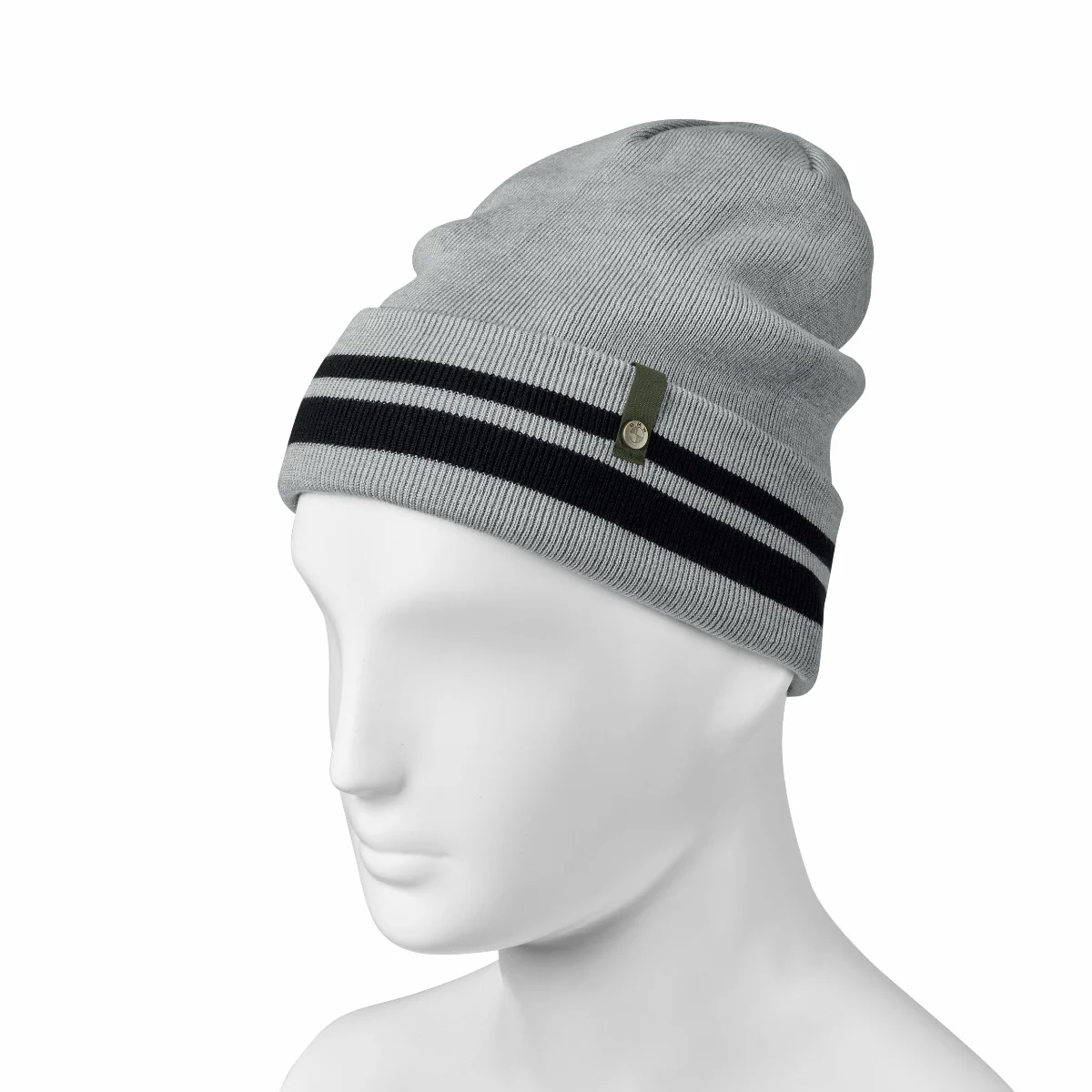 BMW Motorrad Beanie Twin Stripes Unisex grau
