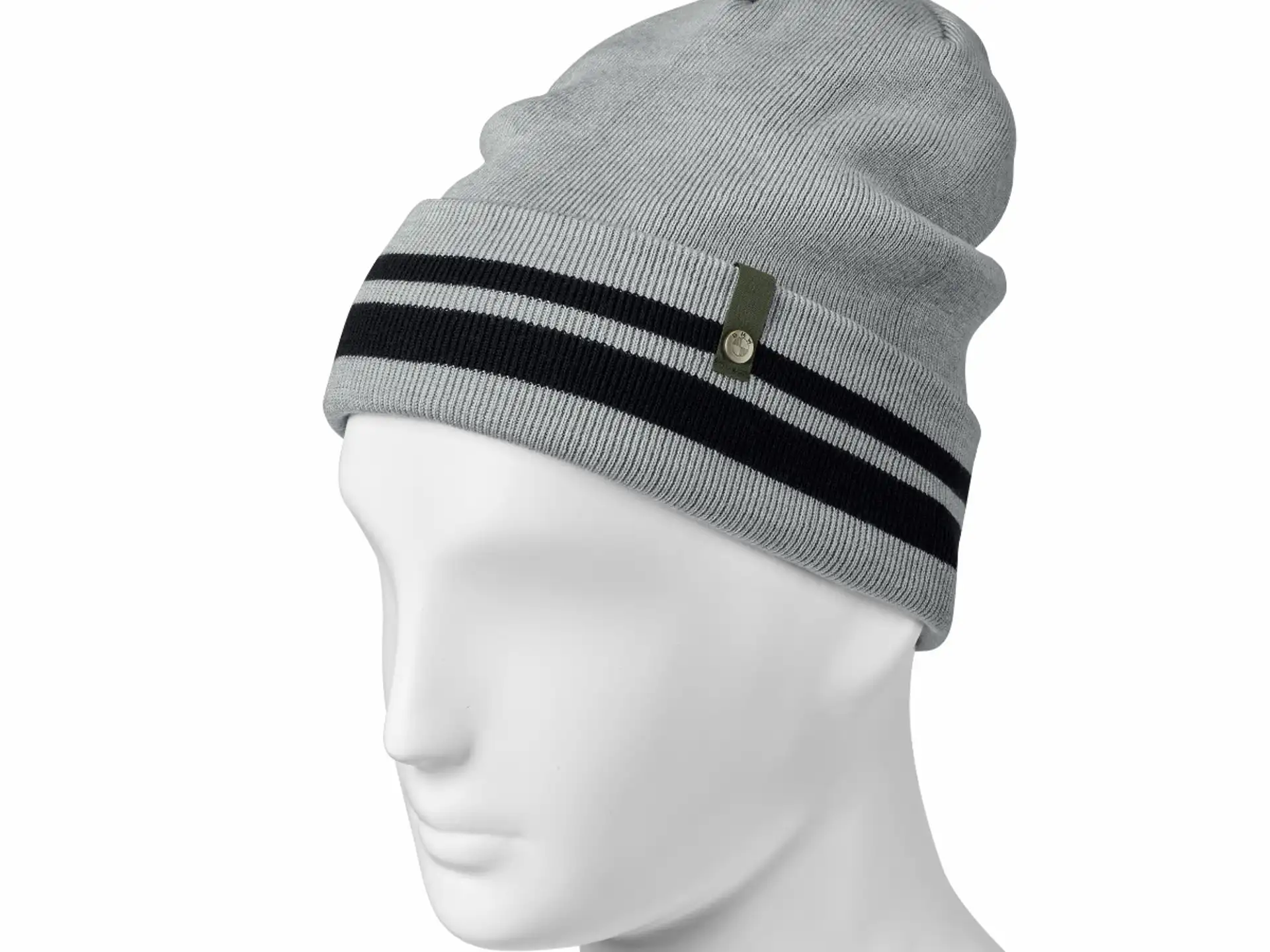 BMW Motorrad Beanie Twin Stripes Unisex grau