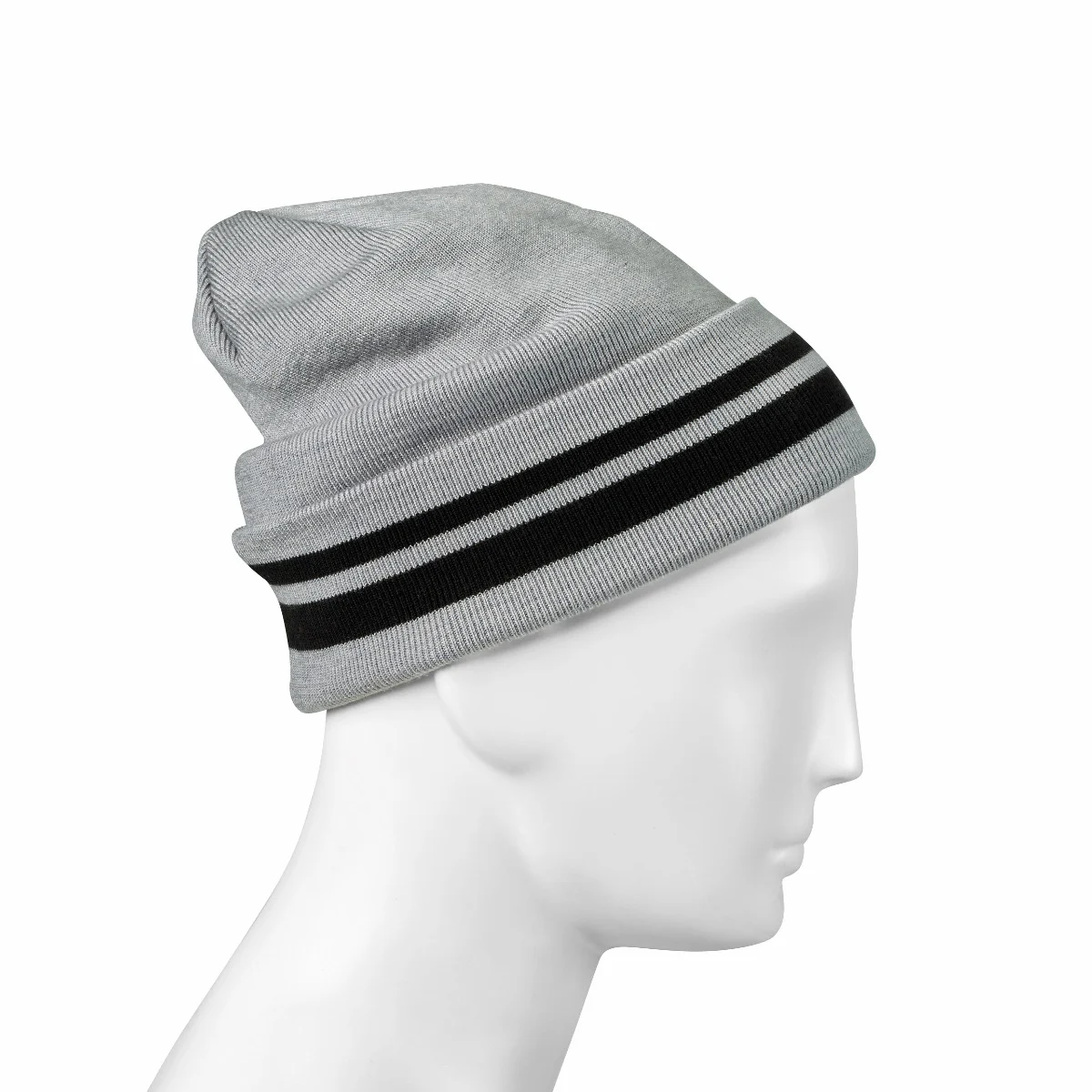BMW Motorrad Beanie Twin Stripes Unisex grau