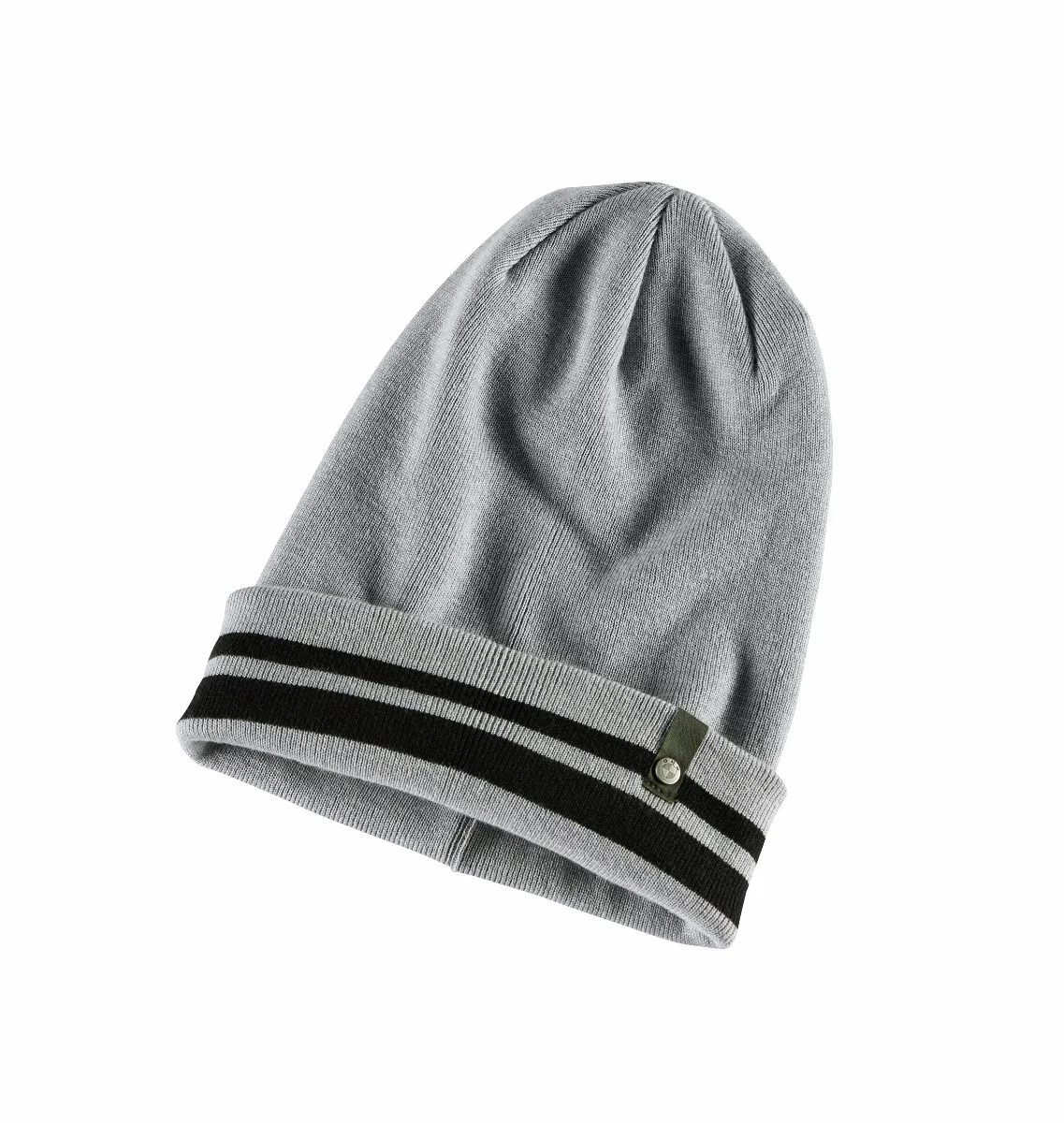BMW Motorrad Beanie Twin Stripes Unisex grau
