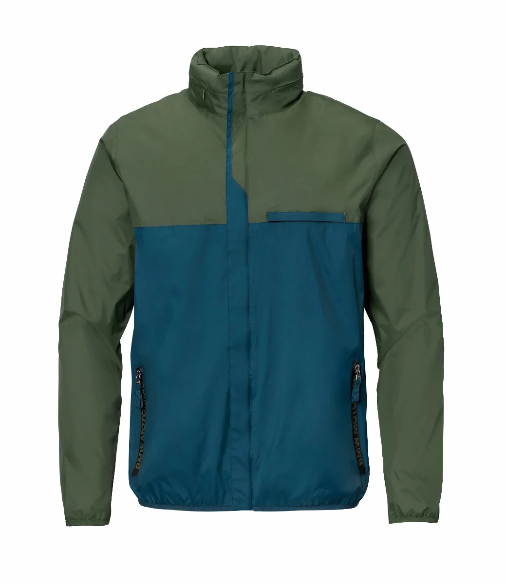 BMW Motorrad Jacke Rain Herren oliv/blau