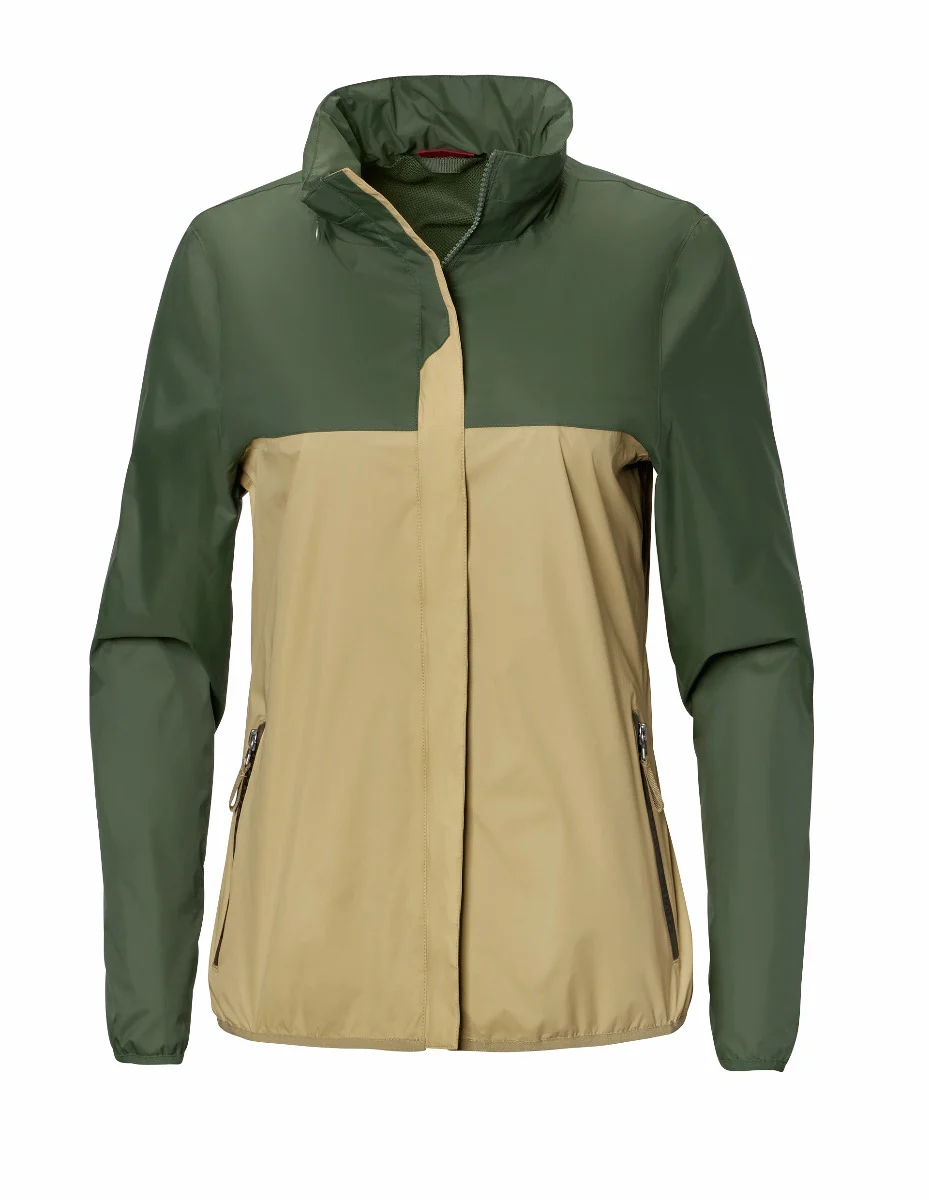 BMW Motorrad Jacke Rain Damen oliv/camel