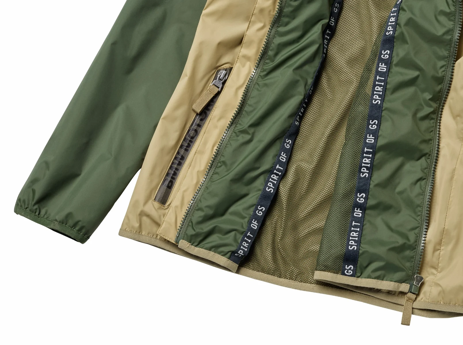 BMW Motorrad Jacke Rain Damen oliv/camel