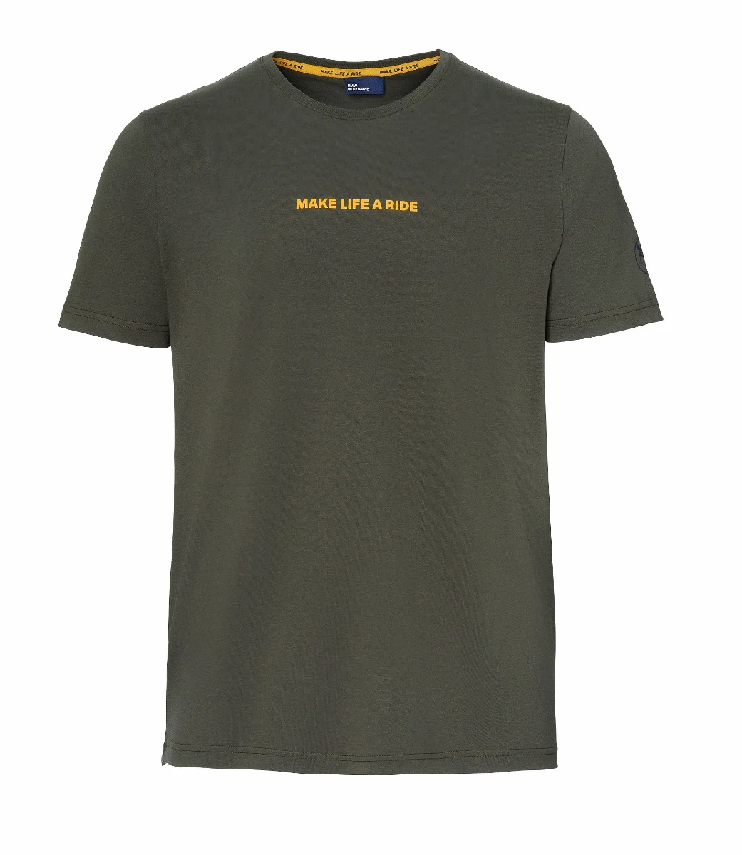 BMW Motorrad T-Shirt Make Life a Ride Herren grün
