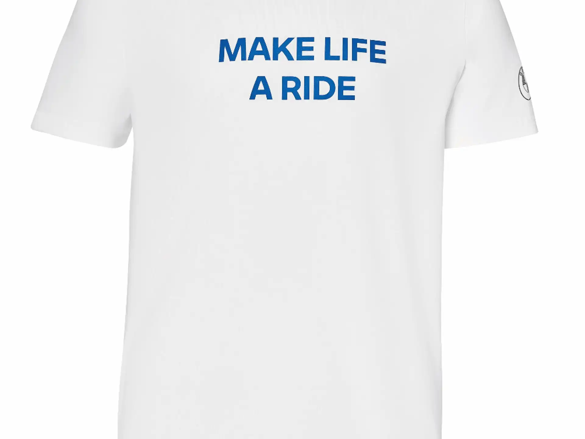BMW Motorrad T-Shirt Make Life a Ride Herren weiß
