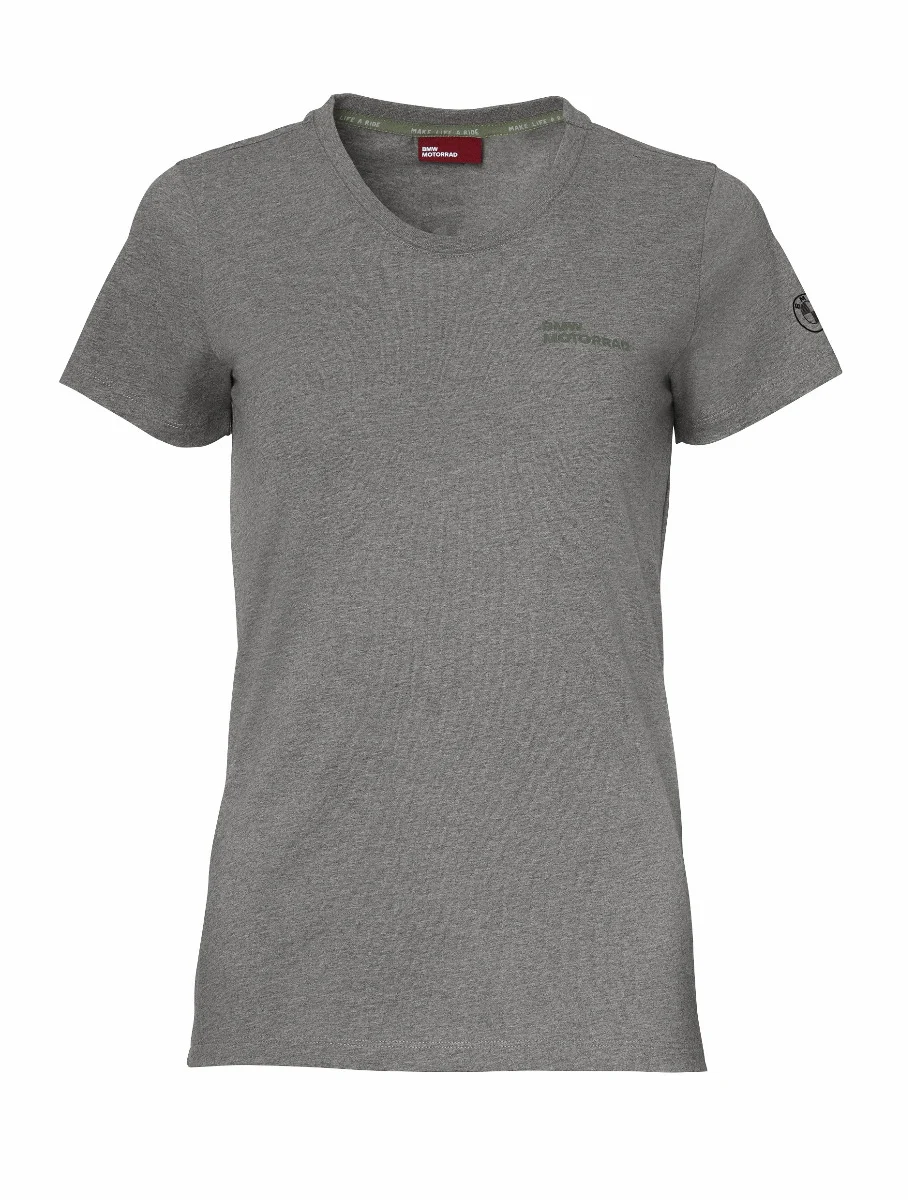 BMW Motorrad T-Shirt Make Life a Ride Damen grau