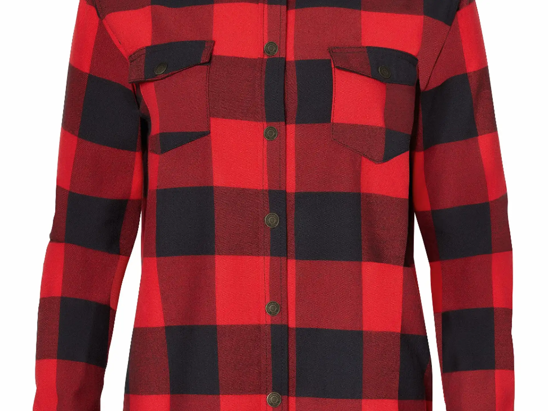 BMW Motorrad Shirt Checked Damen rot