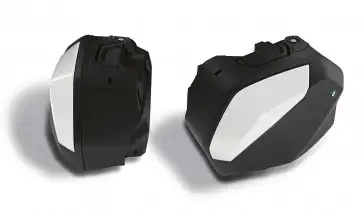 BMW Blende Tourenkoffer rechts lightwhite uni K69