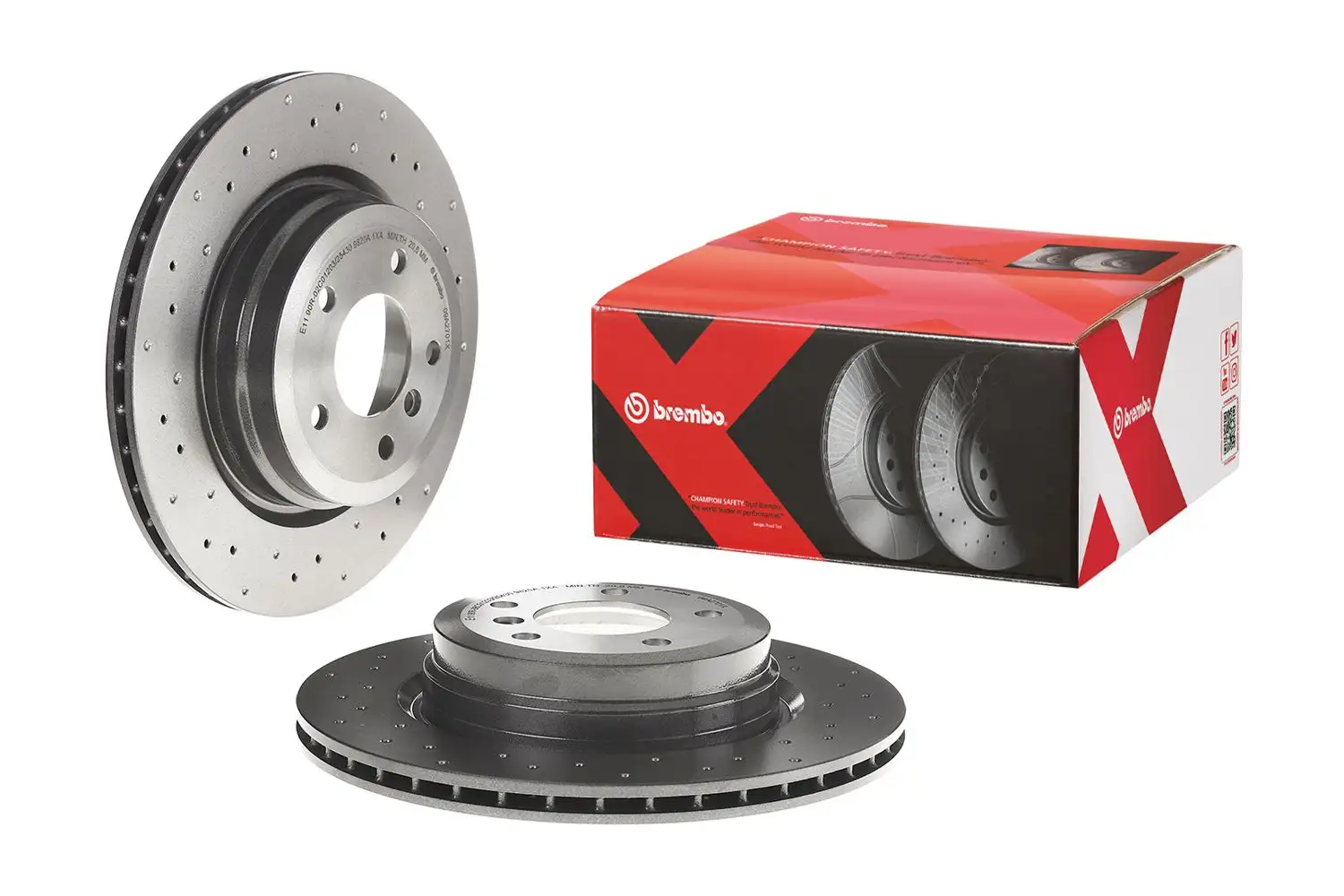 BREMBO Bremsscheibe IBRO09A2701X
