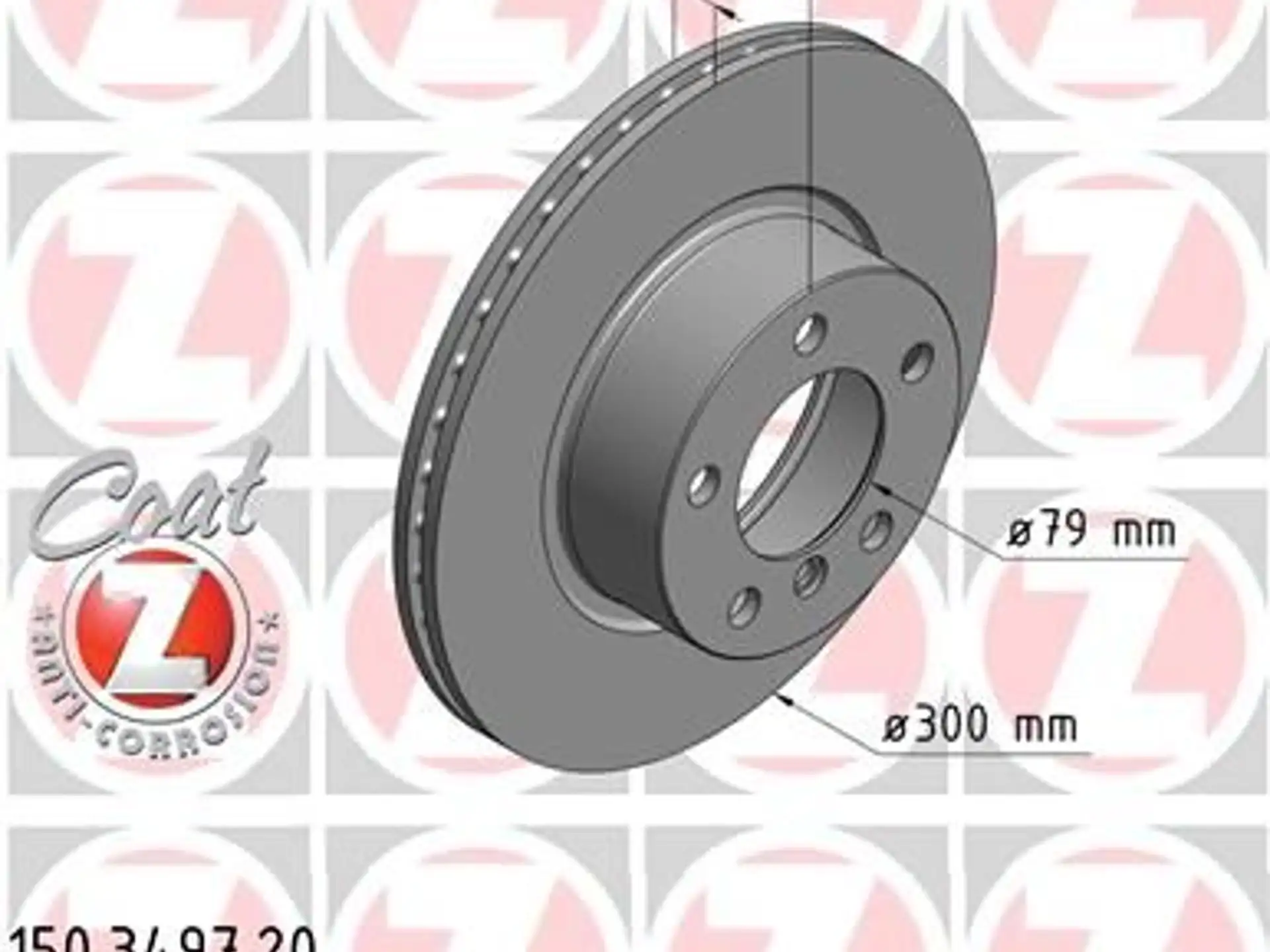 ZIMMERMANN Bremsscheibe IZIN150349720