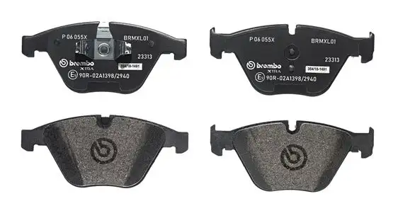 BREMBO Bremsbelagsatz, Scheibenbremse IBROP06055X