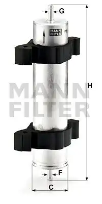 MANN-FILTER Kraftstofffilter IMARWK5212