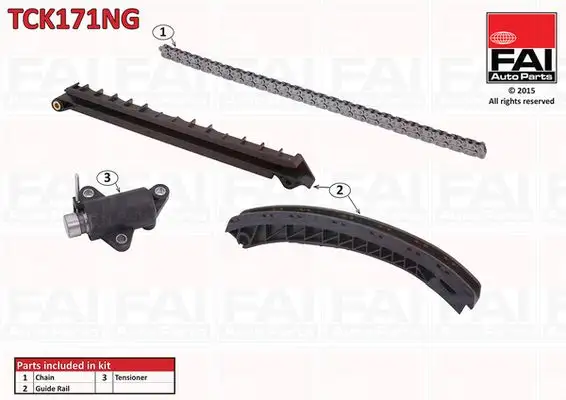 FAI AUTOPARTS Steuerkettensatz IFASTCK171NG
