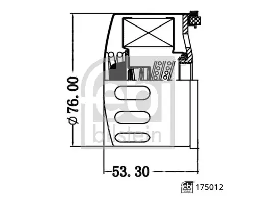 FEBI BILSTEIN Ölfilter IFEN175012