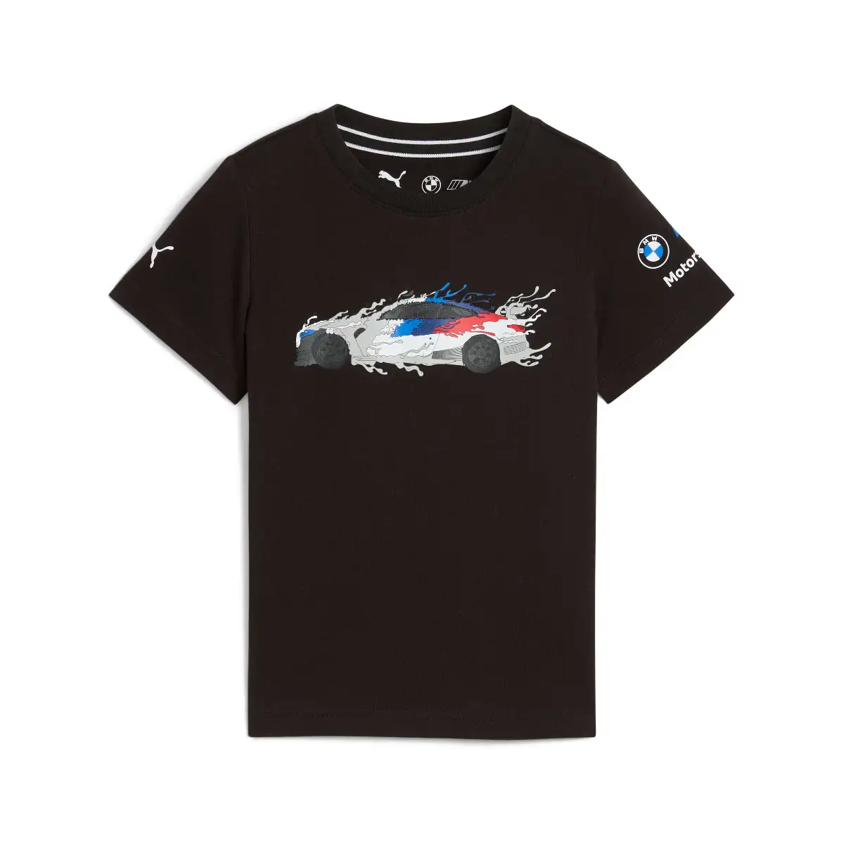 BMW M Motorsport Vorschul T-Shirt Kinder schwarz