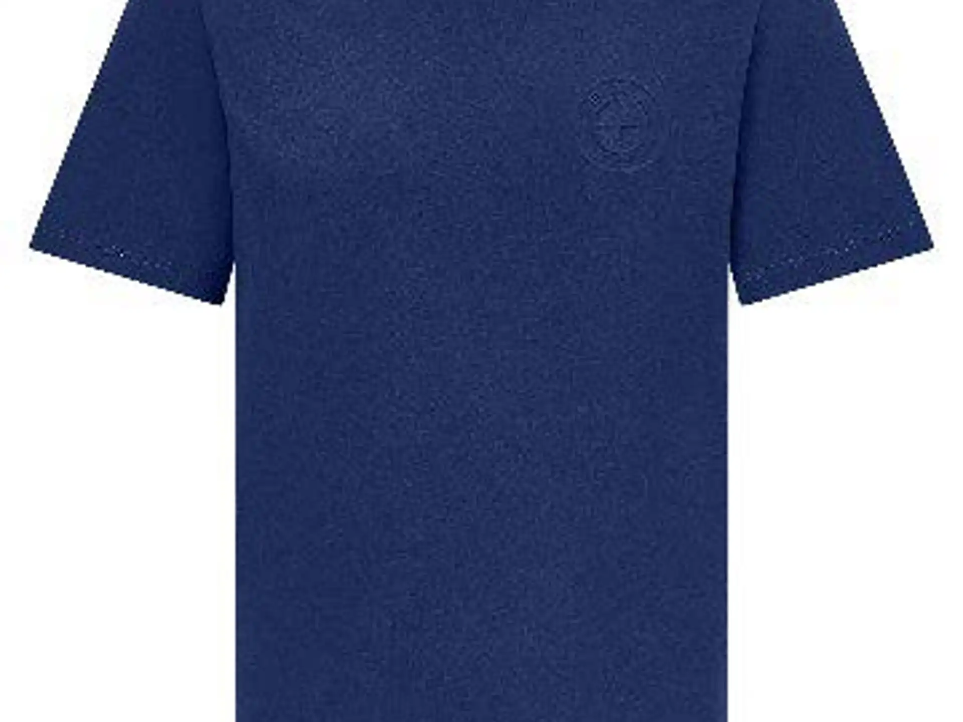 BMW T-Shirt Logo geprägt klein Unisex blau