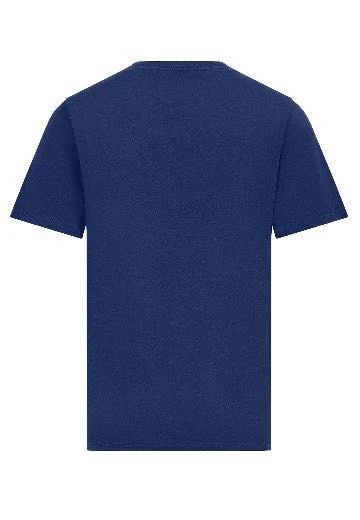 BMW T-Shirt Logo geprägt klein Unisex blau