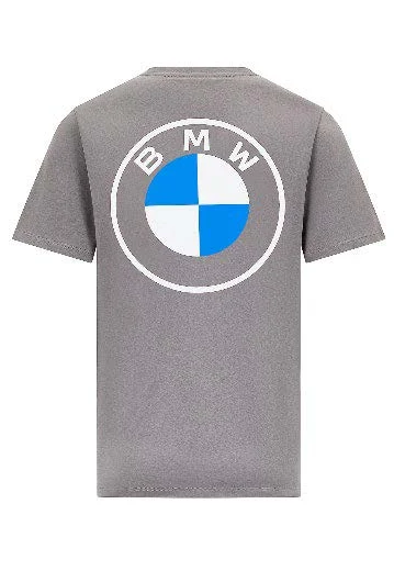 BMW T-Shirt Logo reverse Unisex grau 