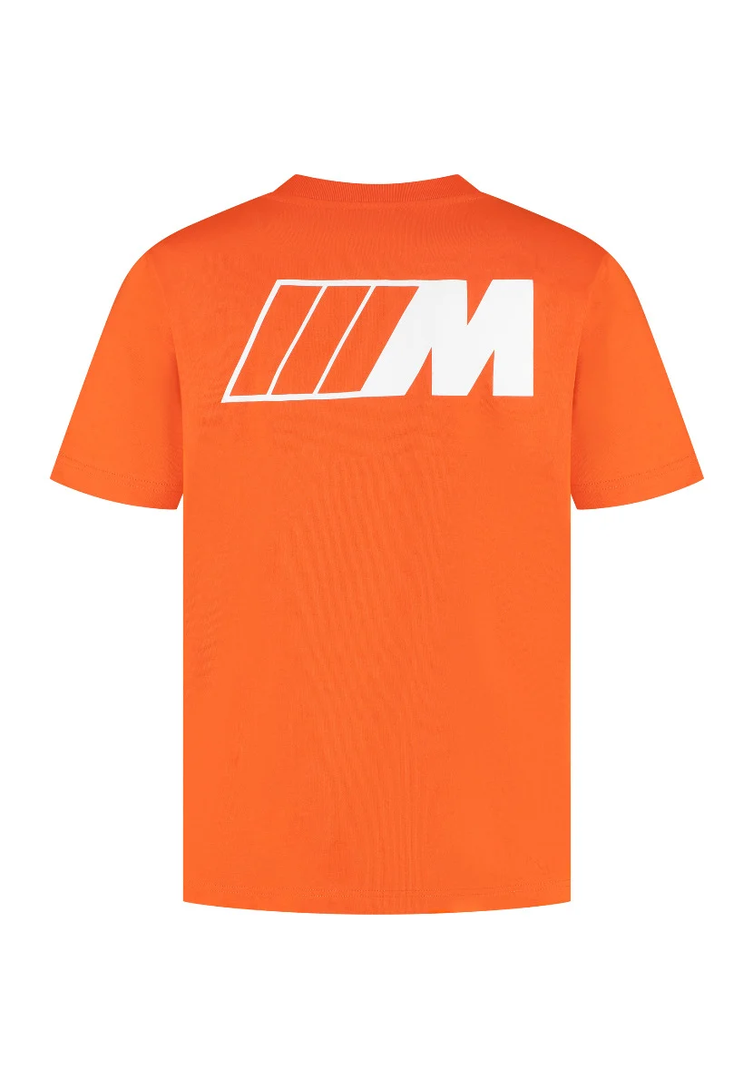 BMW M T-Shirt Logo Reverse Unisex orange