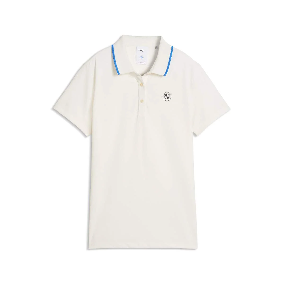 BMW Twisted Diamond Poloshirt Damen warmweiß