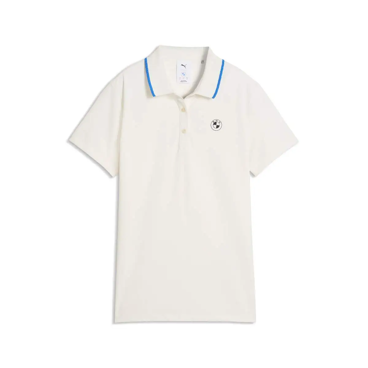 BMW Twisted Diamond Poloshirt Damen warmweiß