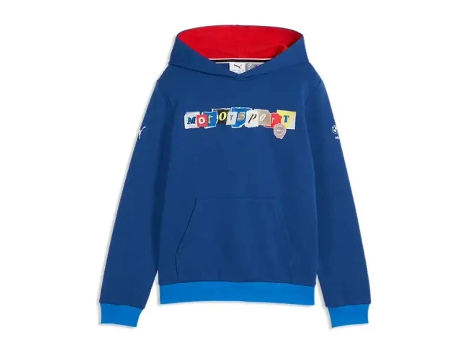 BMW M Motorsport Kids Grafik Hoodie SMU Kinder blau