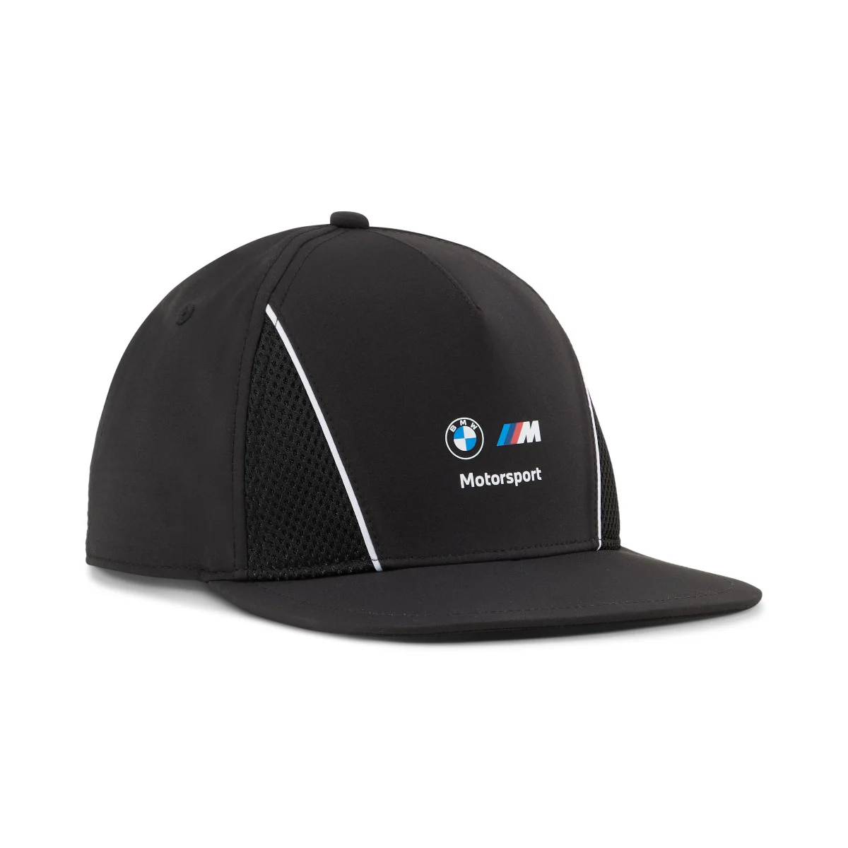 BMW MMS Flat Brim Cap Schwarz