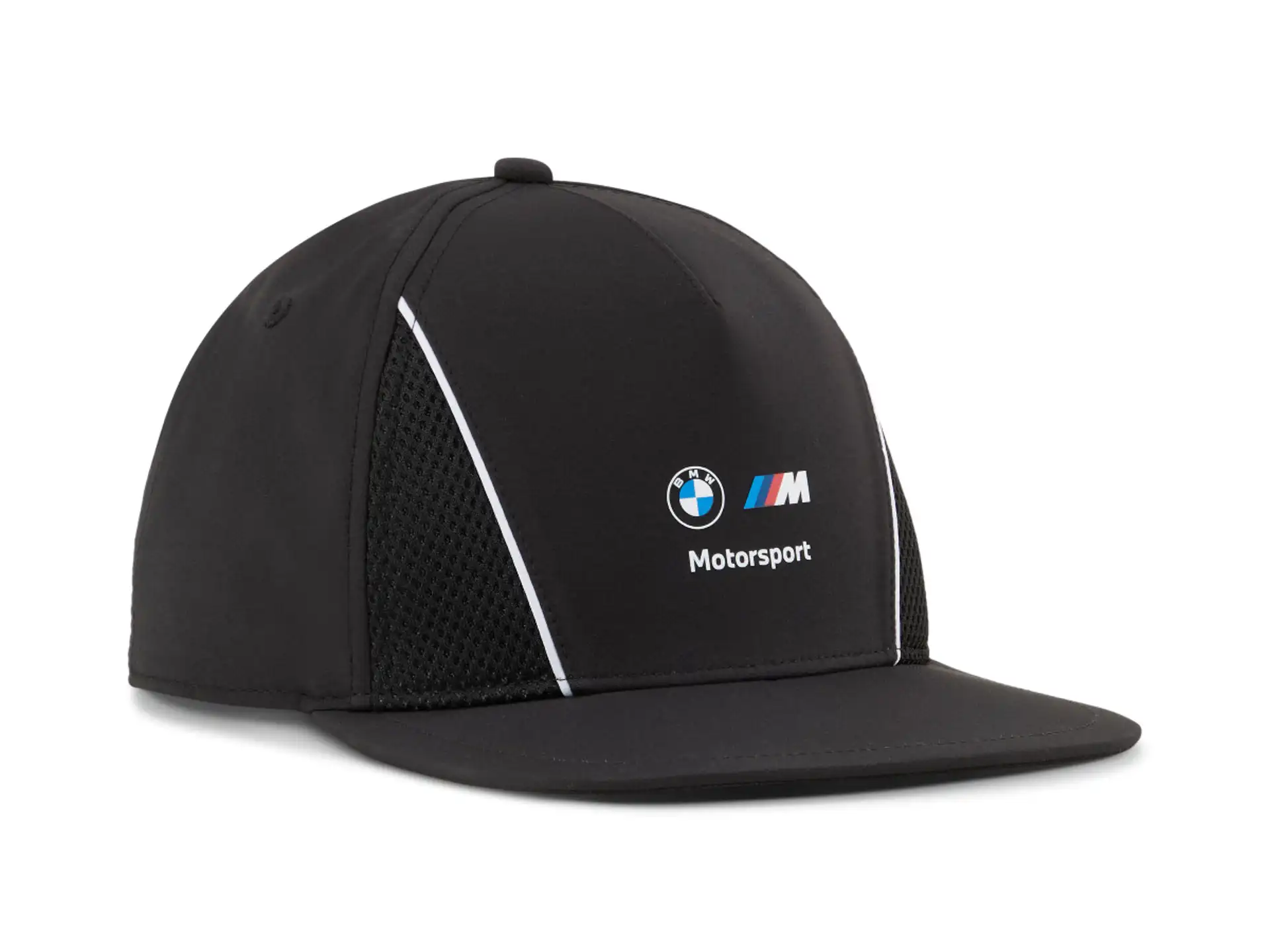 BMW MMS Flat Brim Cap Schwarz