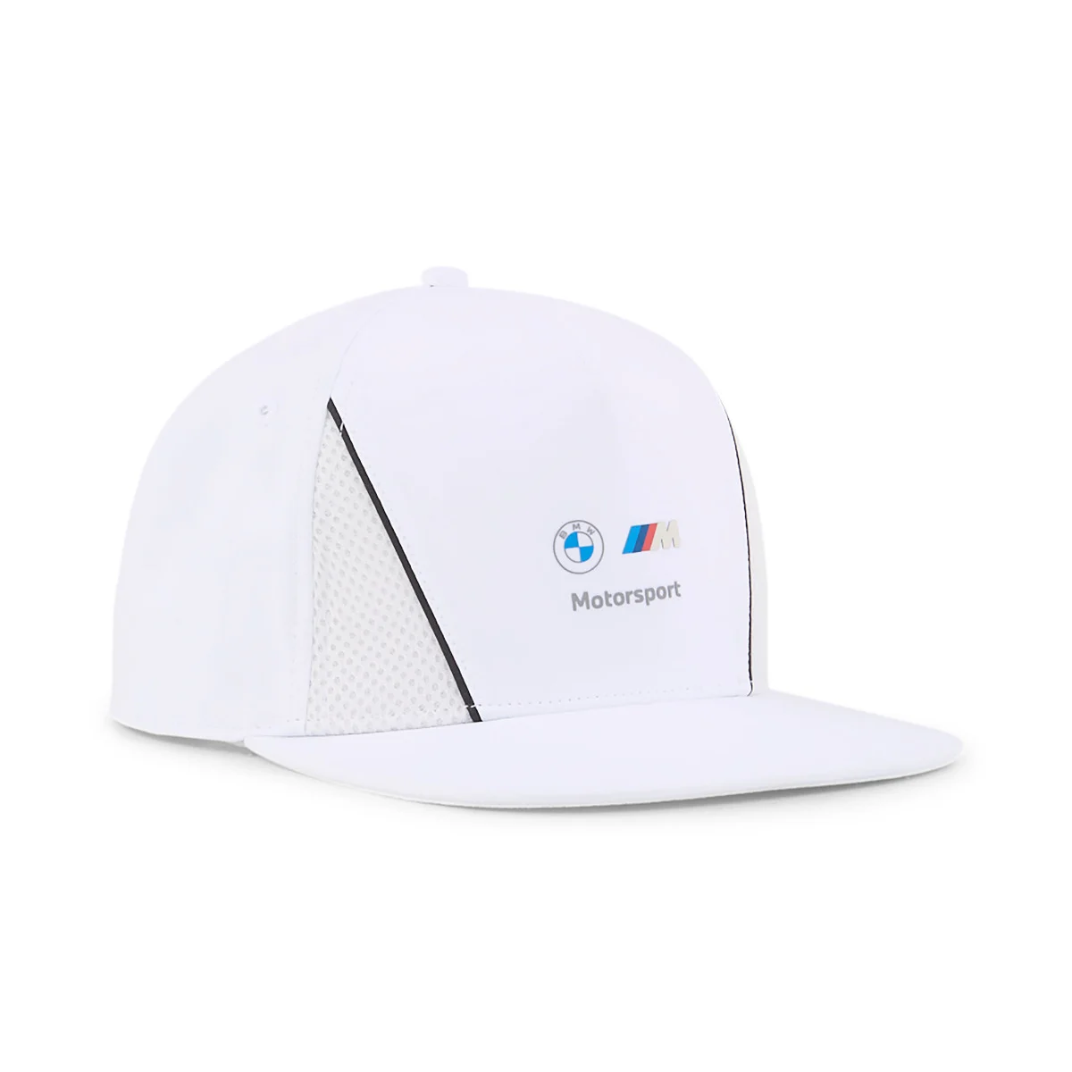 BMW MMS Flat Brim Cap Weiß