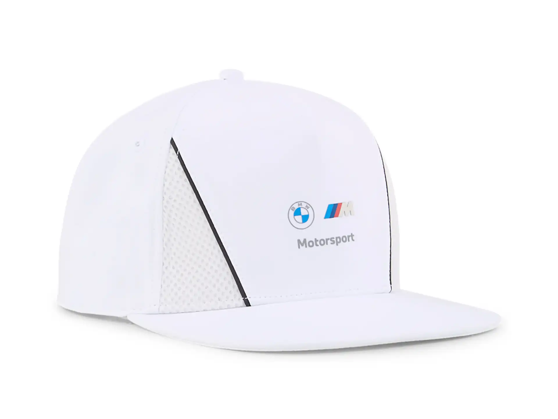 BMW MMS Flat Brim Cap Weiß