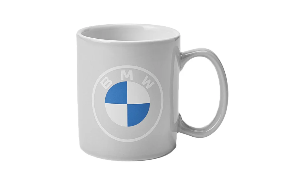 BMW Logo Tasse grau B-Ware