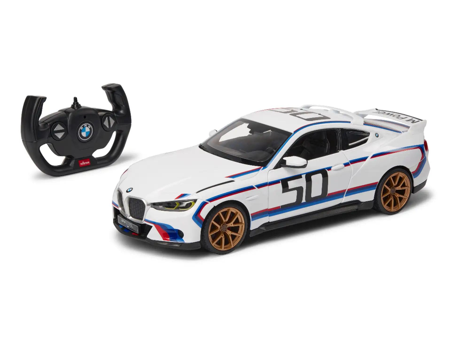 BMW Miniatur RC 3.0 CSL 1:14