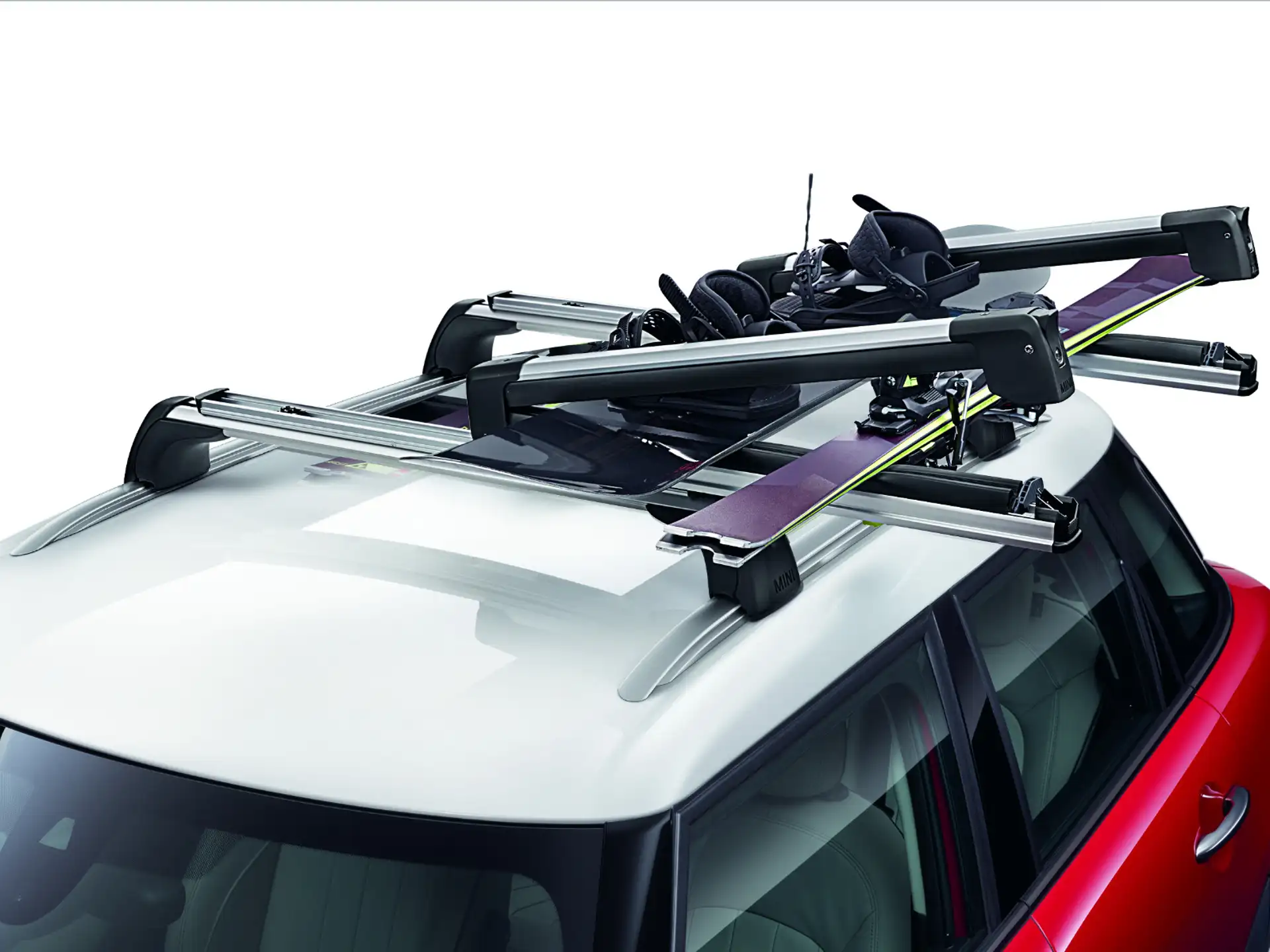 MINI Ski- und Snowboard-Halterung ausziehbar