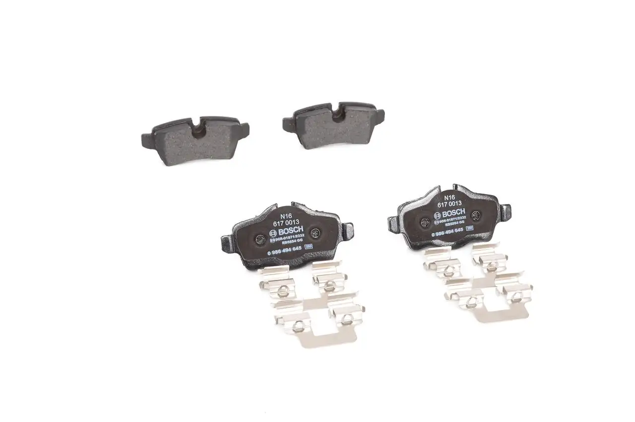 BOSCH Bremsbelagsatz, Scheibenbremse IBOH0986494645