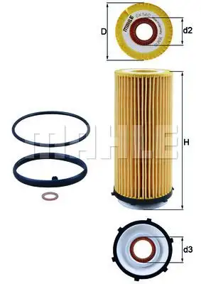 KNECHT Ölfilter IKNTOX560D