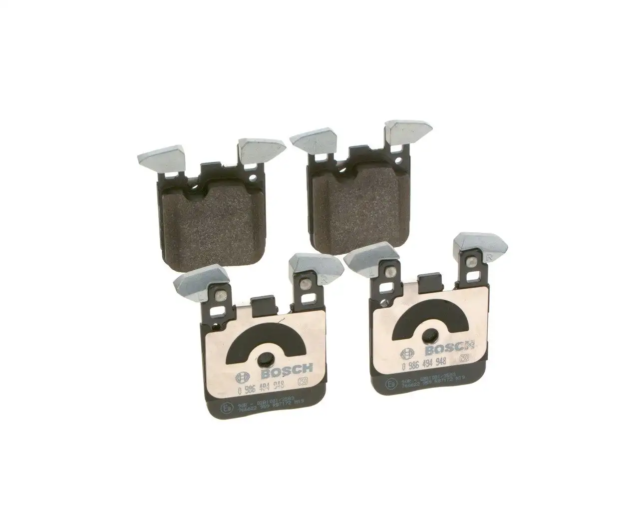 BOSCH Bremsbelagsatz, Scheibenbremse IBOH0986494948