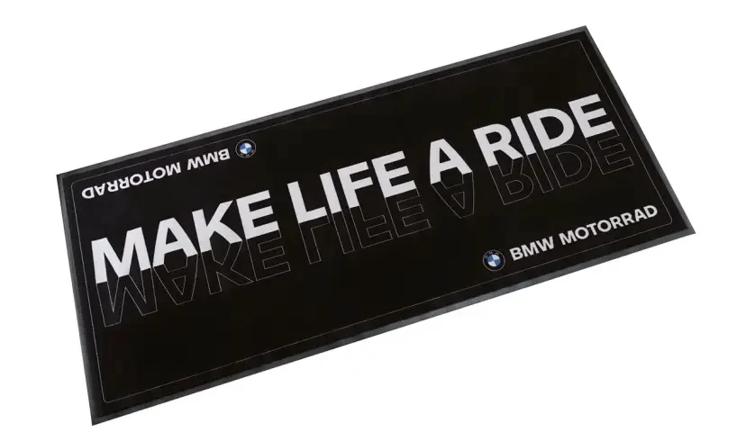 BMW Motorrad Motorradteppich Make Life a Ride - 77025B94365