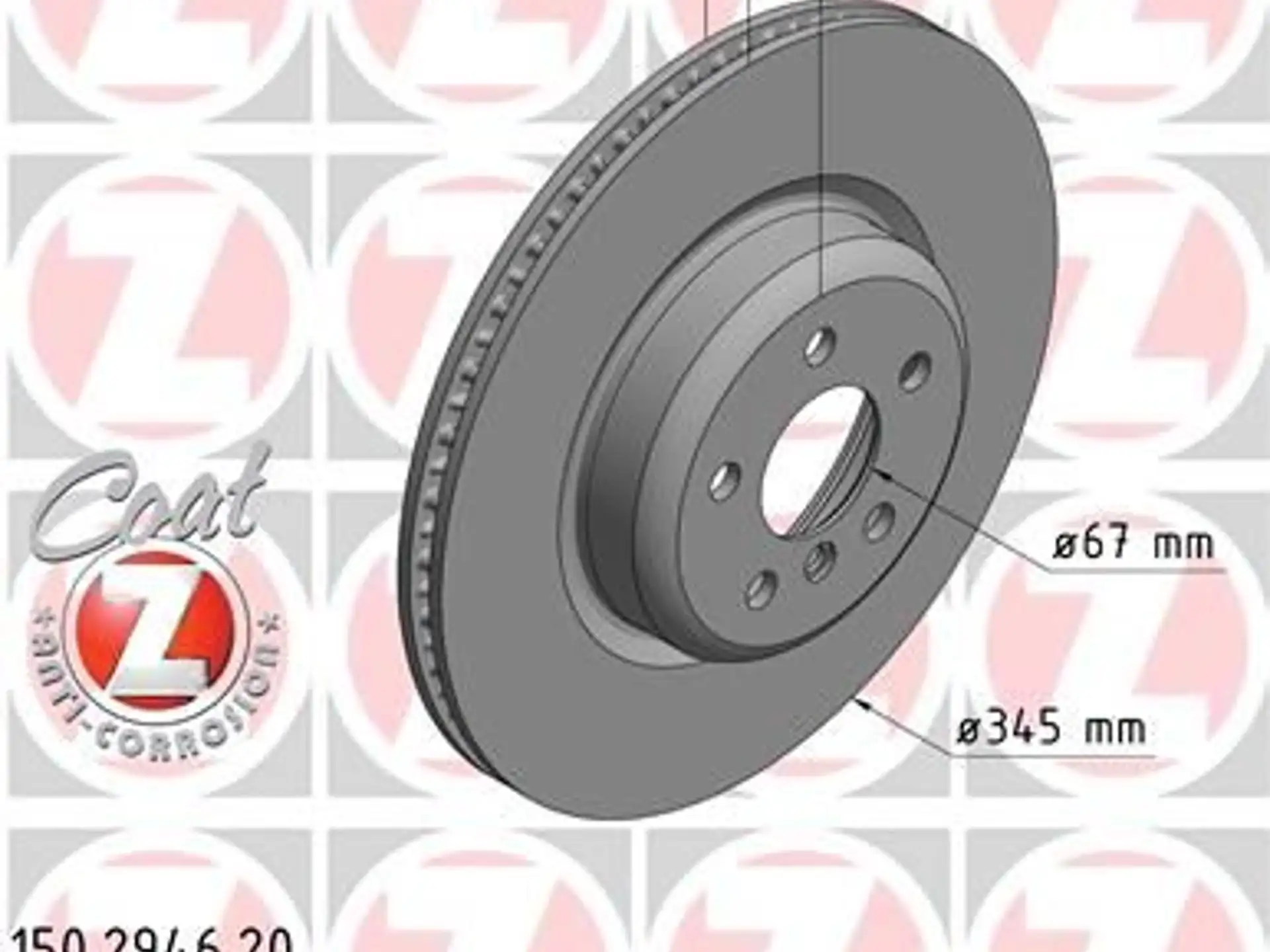 ZIMMERMANN Bremsscheibe IZIN150294620