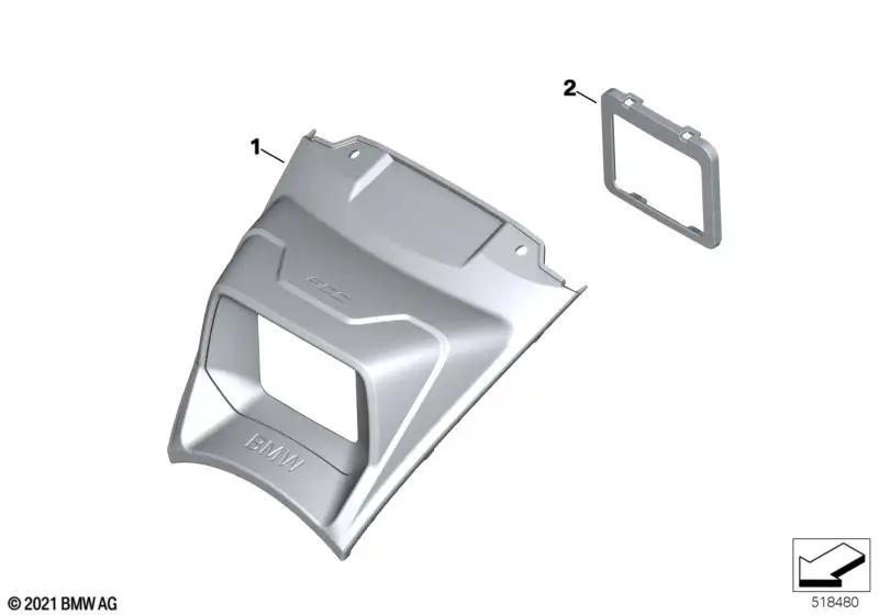 BMW Motorrad Abdeckung ACC K35