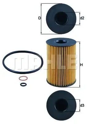 KNECHT Ölfilter IKNTOX3537D