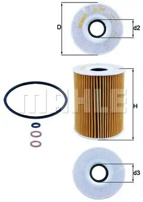 KNECHT Ölfilter IKNTOX254D2