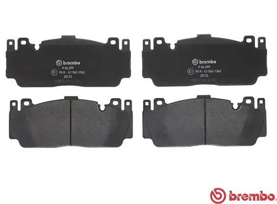 BREMBO Bremsbelagsatz, Scheibenbremse IBROP06079