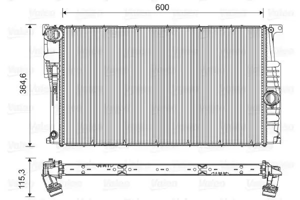 VALEO Kühler, Motorkühlung IVAO735453