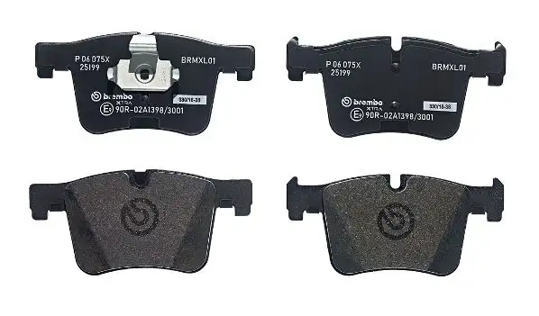 BREMBO Bremsbelagsatz, Scheibenbremse IBROP06075X