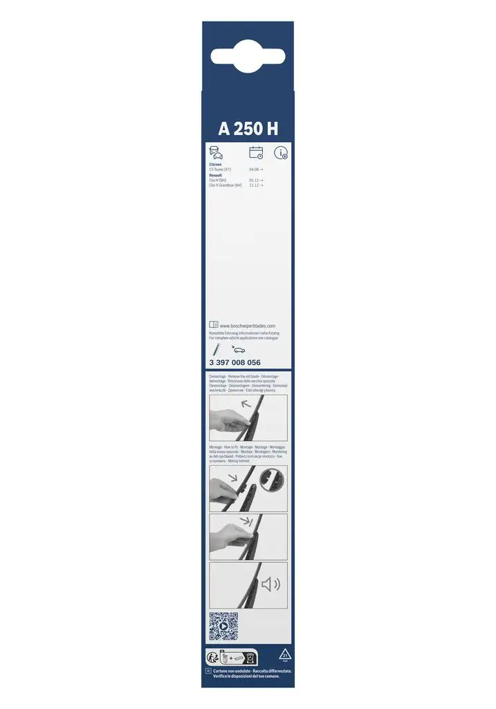 BOSCH Wischblatt 4047024312555