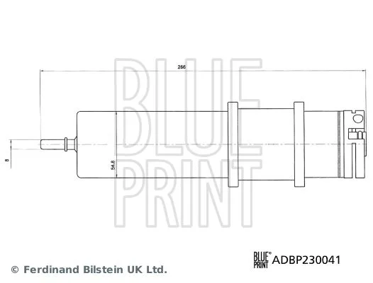 BLUE PRINT Kraftstofffilter IBLTADBP230041